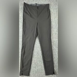 Athleta Black Ankle Pants Womens Size 8T Zip Close